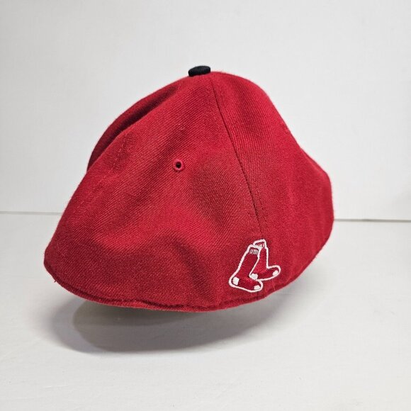 ‘47 Brand Boston Red Sox Fitted Stretch Hat Red Cooperstown Collection MLB - Picture 3 of 9